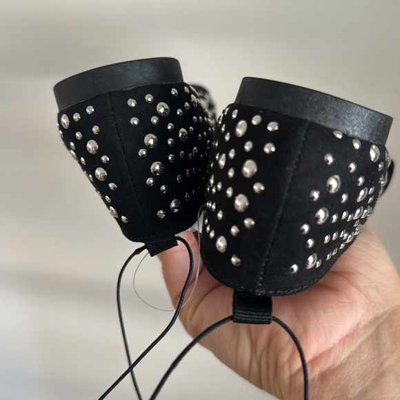 New with tags H&M studded black Mary Jane’s - Picture 10 of 14